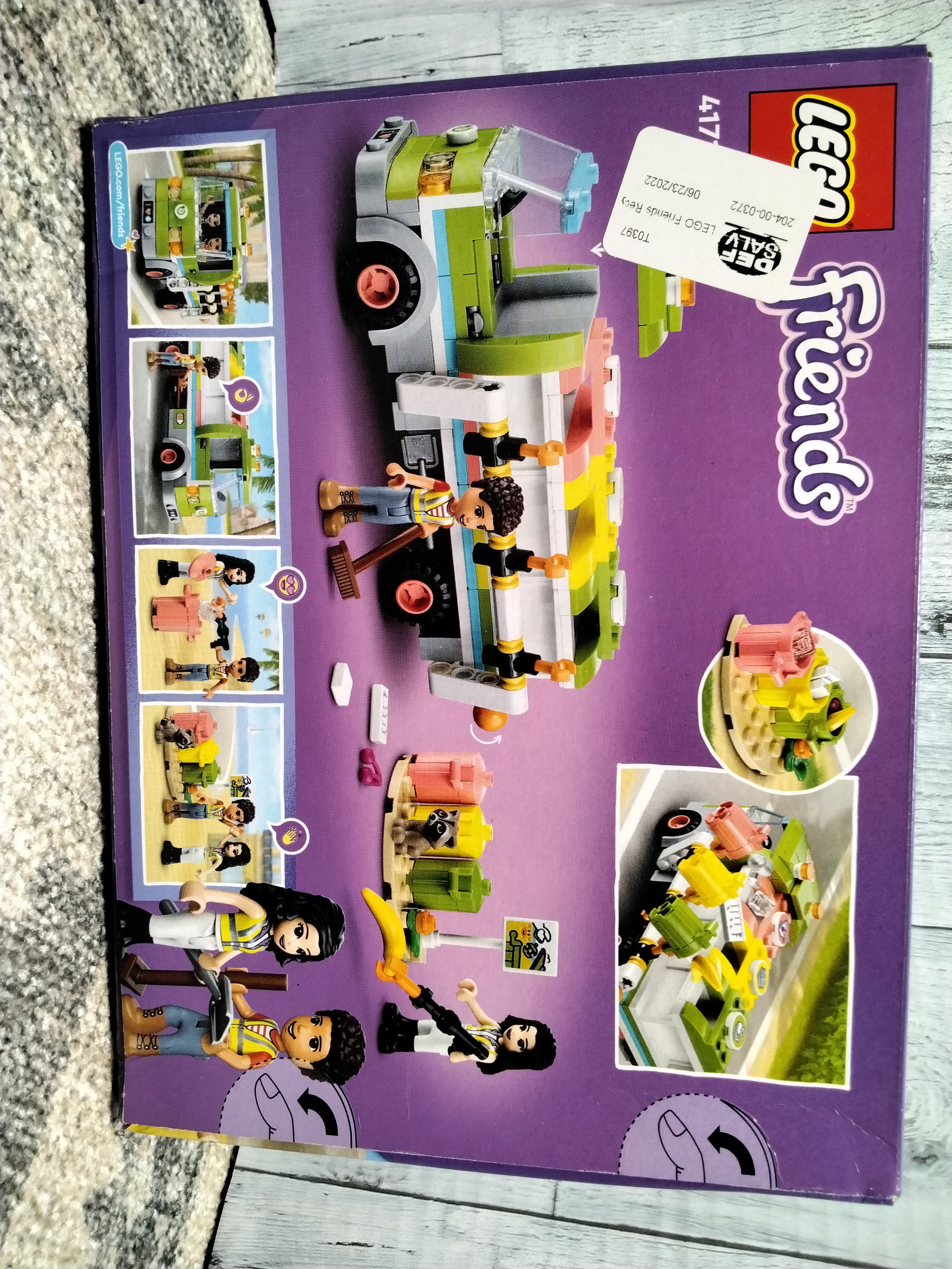 LEGO Friends Recycling Truck, Ice-Cream Truck, Heartlake City Pizzeria, Boutique (7945707553006)